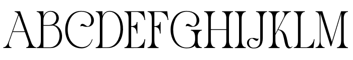 Gillgh Font UPPERCASE