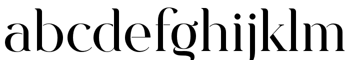 Gillie Quest Regular Font LOWERCASE