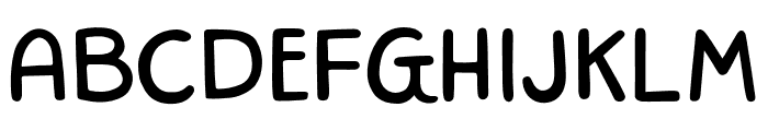 Gillmo Regular Font UPPERCASE