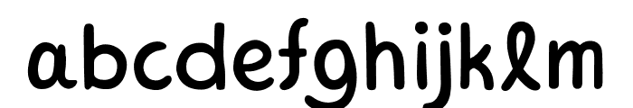 Gillmo Regular Font LOWERCASE