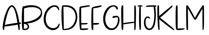 Gillmore Font LOWERCASE