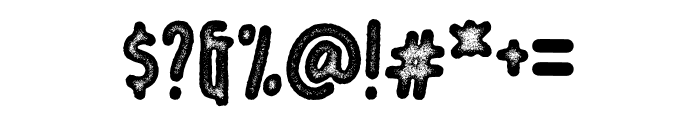 GillphongStamp-Regular Font OTHER CHARS