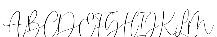 Gilmour Font UPPERCASE