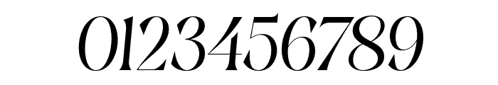 Giloste-Italic Font OTHER CHARS