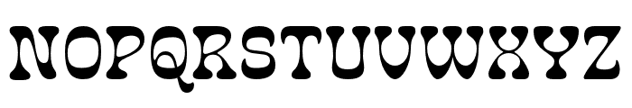 Gilou Regular Font UPPERCASE