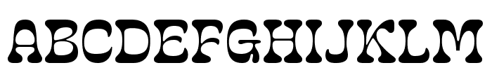 Gilou VF Font UPPERCASE