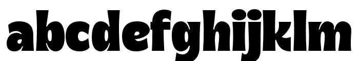 Gilton-Bold Font LOWERCASE