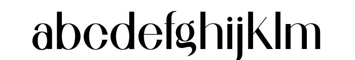 Giltta Regular Font LOWERCASE