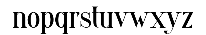 Gimbo Font LOWERCASE
