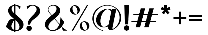 Gimela-Regular Font OTHER CHARS