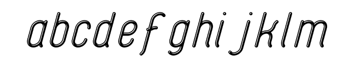 GinTonic Script Light Font LOWERCASE