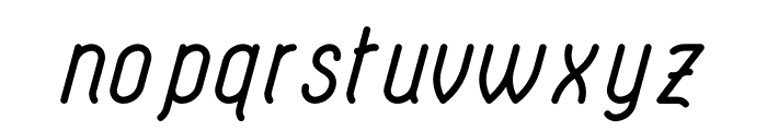 GinTonic Script Font LOWERCASE