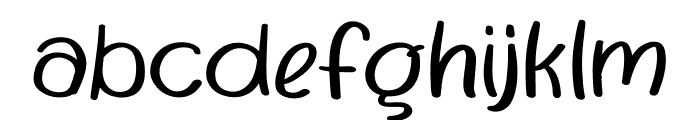 GingerCake Font LOWERCASE