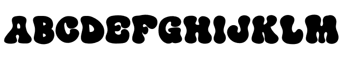 Gingerbread Nelly Font UPPERCASE