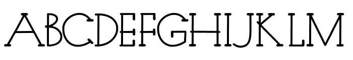 Gingerstick Font UPPERCASE