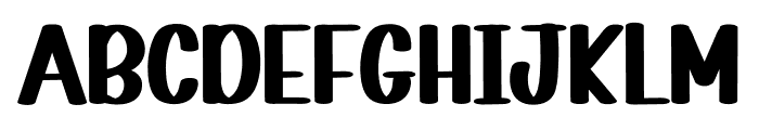 Gingger  Brand Font UPPERCASE