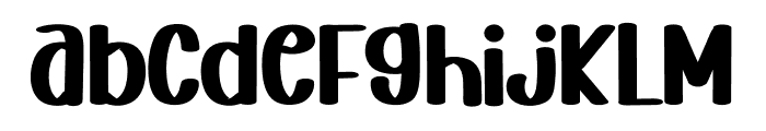 Gingger  Brand Font LOWERCASE