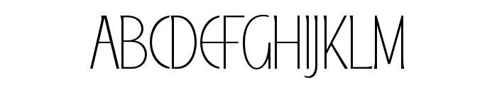 Gingka-Regular Font UPPERCASE