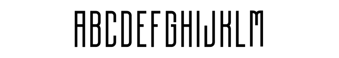 Ginoda Font LOWERCASE