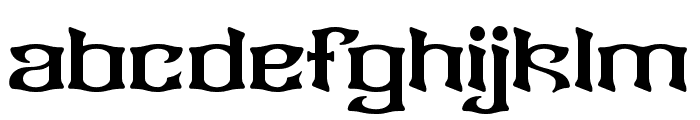 GinsRedisa-Regular Font LOWERCASE