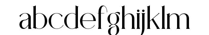 Ginthagil Regular Font LOWERCASE