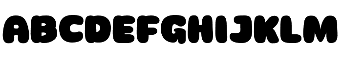 Ginuk-Regular Font UPPERCASE