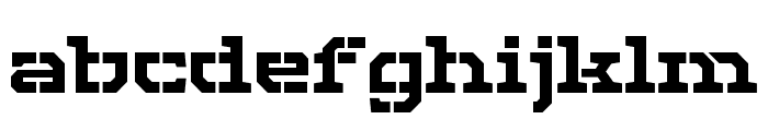 Giodelta-Regular Font LOWERCASE