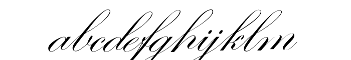 Giordano Script Font LOWERCASE