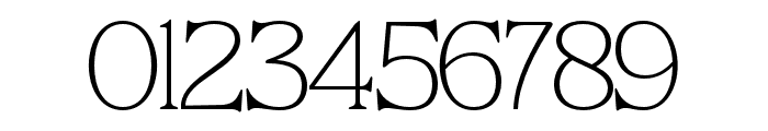 Giordano Serif Thin Font OTHER CHARS