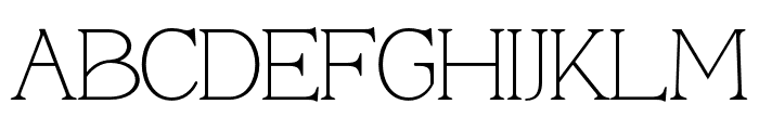 Giordano Serif Thin Font UPPERCASE