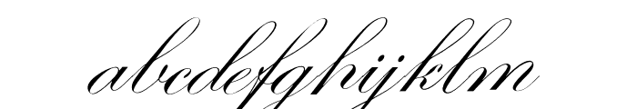 GiordanoScript Font LOWERCASE
