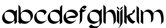 Giorsael-Bold Font LOWERCASE
