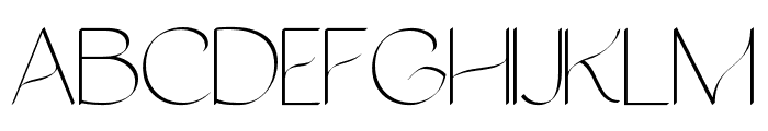 Giorsael-Light Font UPPERCASE