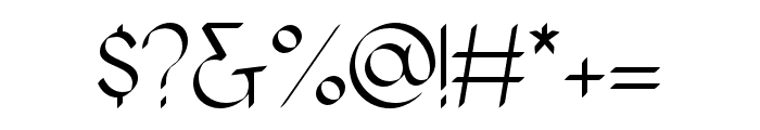 Giorsael-Regular Font OTHER CHARS