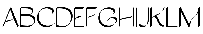 Giorsael-Regular Font UPPERCASE