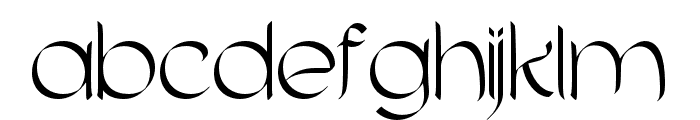 Giorsael-Regular Font LOWERCASE