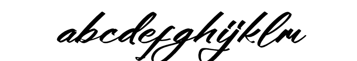 Giotthany Italic Font LOWERCASE