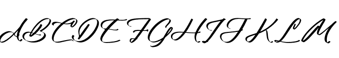 Giotthany Font UPPERCASE