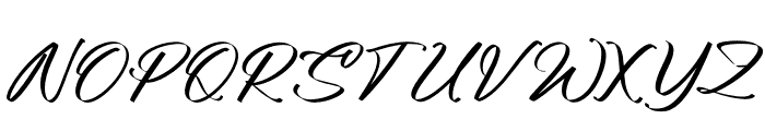Giotthany Font UPPERCASE