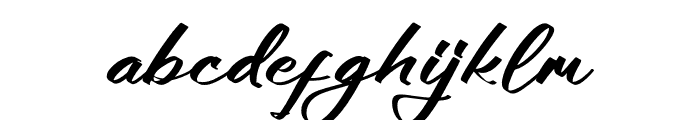 Giotthany Font LOWERCASE