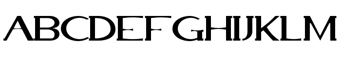 Giovani-Regular Font UPPERCASE