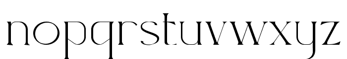 Giove Font LOWERCASE