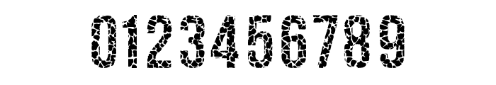 Giraffe Font 1 Regular Font OTHER CHARS