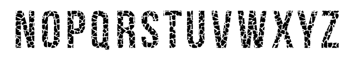 Giraffe Font 1 Regular Font LOWERCASE