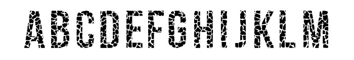 Giraffe Font 2 Regular Font LOWERCASE