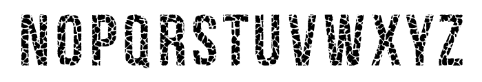 Giraffe Font 2 Regular Font LOWERCASE