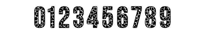 Giraffe Skin Font 3 Regular Font OTHER CHARS