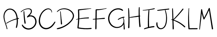 Giraffe Font UPPERCASE