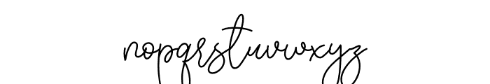 Girl lova Font LOWERCASE