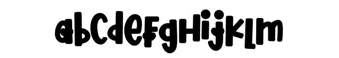 GirlfriendGiraffeCF Font LOWERCASE